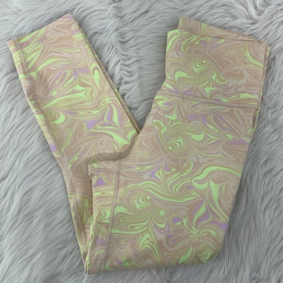 Fabletics Pants - Fabletics Marble Define Power Hold Capri Sz S